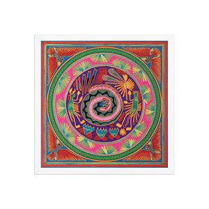 Huichol Yarn Painting Print • L - 039 - Huichol Arts