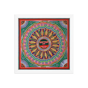 Huichol Yarn Painting Print • L - 040 - Huichol Arts
