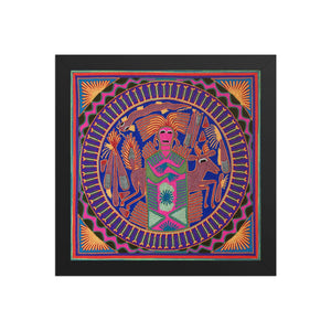 Huichol Yarn Painting Print • L - 043 - Huichol Arts