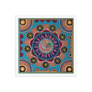 Huichol Yarn Painting Print • L - 047 - Huichol Arts