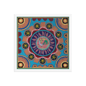 Huichol Yarn Painting Print • L - 047 - Huichol Arts
