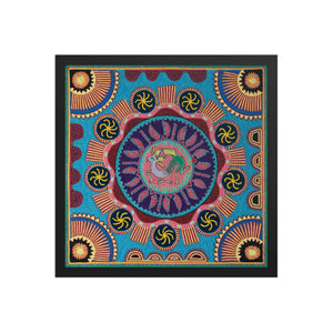 Huichol Yarn Painting Print • L - 047 - Huichol Arts