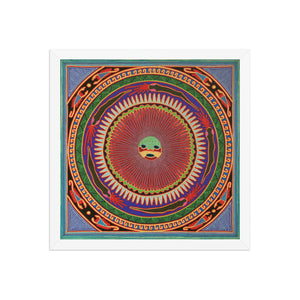Huichol Yarn Painting Print • L - 049 - Huichol Arts