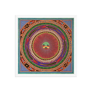 Huichol Yarn Painting Print • L - 049 - Huichol Arts