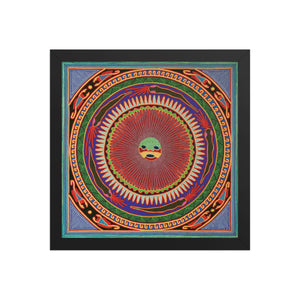 Huichol Yarn Painting Print • L - 049 - Huichol Arts