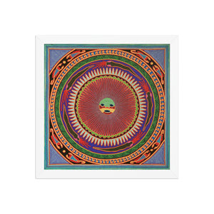 Huichol Yarn Painting Print • L - 049 - Huichol Arts
