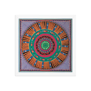 Huichol Yarn Painting Print • L - 050 - Huichol Arts