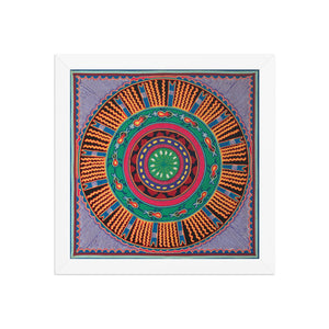 Huichol Yarn Painting Print • L - 050 - Huichol Arts