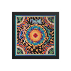 Huichol Yarn Painting Print • L - 051 - Huichol Arts