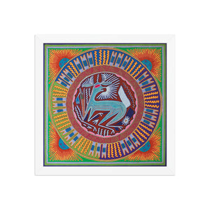 Huichol Yarn Painting Print • L - 054 - Huichol Arts