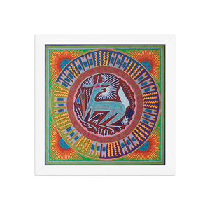 Huichol Yarn Painting Print • L - 054 - Huichol Arts
