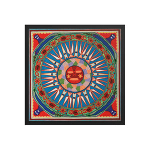Huichol Yarn Painting Print • L - 055 - Huichol Arts
