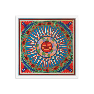 Huichol Yarn Painting Print • L - 055 - Huichol Arts