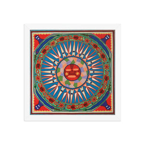 Huichol Yarn Painting Print • L - 055 - Huichol Arts
