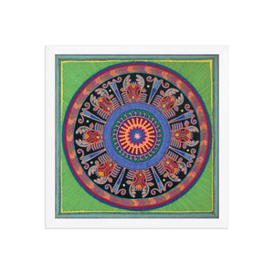 Huichol Yarn Painting Print • L - 056 - Huichol Arts