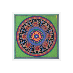 Huichol Yarn Painting Print • L - 056 - Huichol Arts