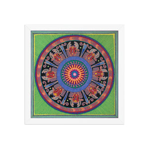 Huichol Yarn Painting Print • L - 056 - Huichol Arts