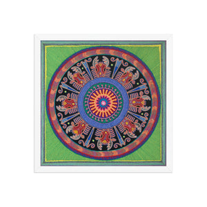 Huichol Yarn Painting Print • L - 056 - Huichol Arts