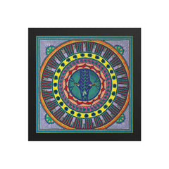Huichol Yarn Painting Print • L - 058 - Huichol Arts