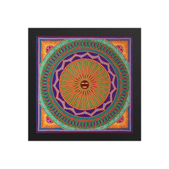 Huichol Yarn Painting Print • L - 067 - Huichol Arts