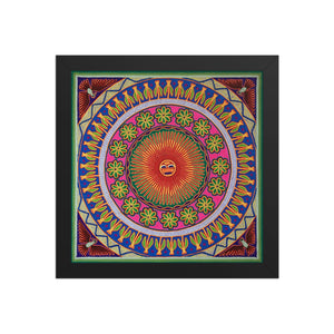 Huichol Yarn Painting Print • L - 072 - Huichol Arts
