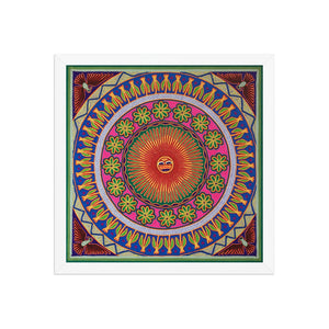Huichol Yarn Painting Print • L - 072 - Huichol Arts