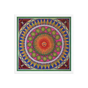 Huichol Yarn Painting Print • L - 072 - Huichol Arts