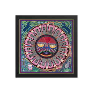 Huichol Yarn Painting Print • L - 074 - Huichol Arts