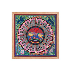 Huichol Yarn Painting Print • L - 074 - Huichol Arts