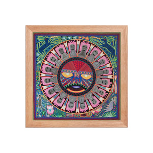 Huichol Yarn Painting Print • L - 074 - Huichol Arts