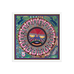 Huichol Yarn Painting Print • L - 074 - Huichol Arts