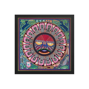 Huichol Yarn Painting Print • L - 074 - Huichol Arts