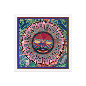 Huichol Yarn Painting Print • L - 074 - Huichol Arts