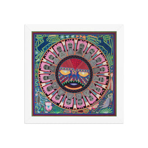 Huichol Yarn Painting Print • L - 074 - Huichol Arts