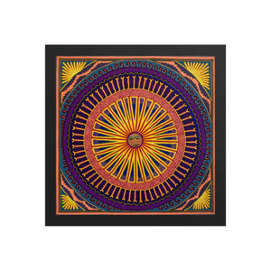 Huichol Yarn Painting Print • L - 075 - Huichol Arts