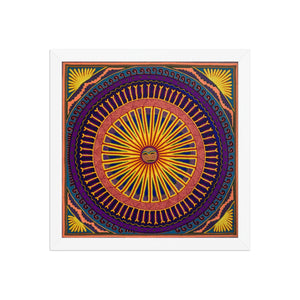 Huichol Yarn Painting Print • L - 075 - Huichol Arts