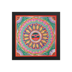 Huichol Yarn Painting Print • L - 089 - Huichol Arts