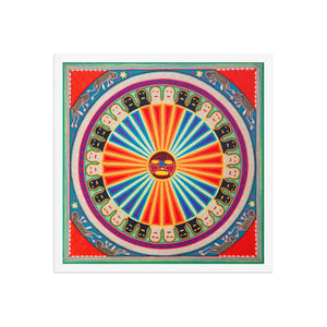 Huichol Yarn Painting Print • L - 091 - Huichol Arts