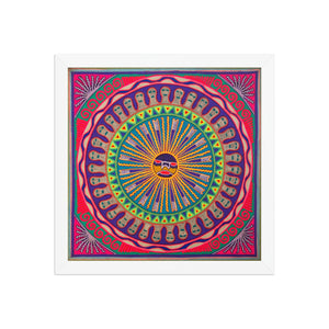 Huichol Yarn Painting Print • L - 100 - Huichol Arts