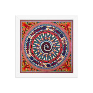 Huichol Yarn Painting Print • L - 107 - Huichol Arts