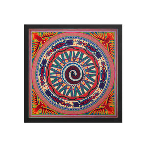Huichol Yarn Painting Print • L - 107 - Huichol Arts