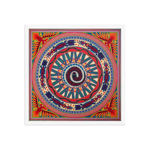 Huichol Yarn Painting Print • L - 107 - Huichol Arts
