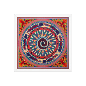 Huichol Yarn Painting Print • L - 107 - Huichol Arts