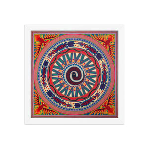 Huichol Yarn Painting Print • L - 107 - Huichol Arts