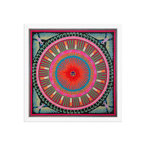 Huichol Yarn Painting Print • L - 110 - Huichol Arts
