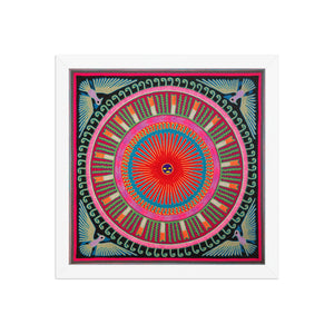 Huichol Yarn Painting Print • L - 110 - Huichol Arts
