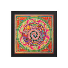 Huichol Yarn Painting Print • L - 113 - Huichol Arts
