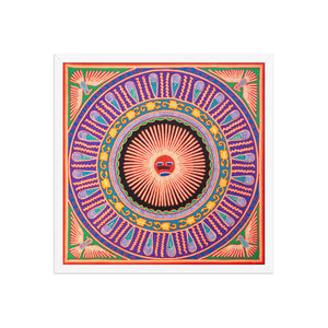 Huichol Yarn Painting Print • L - 118 - Huichol Arts