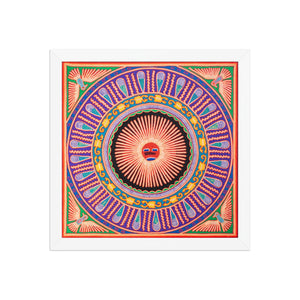Huichol Yarn Painting Print • L - 118 - Huichol Arts