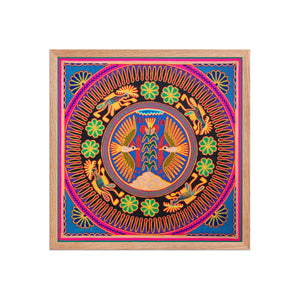 Huichol Yarn Painting Print • L - 120 - Huichol Arts